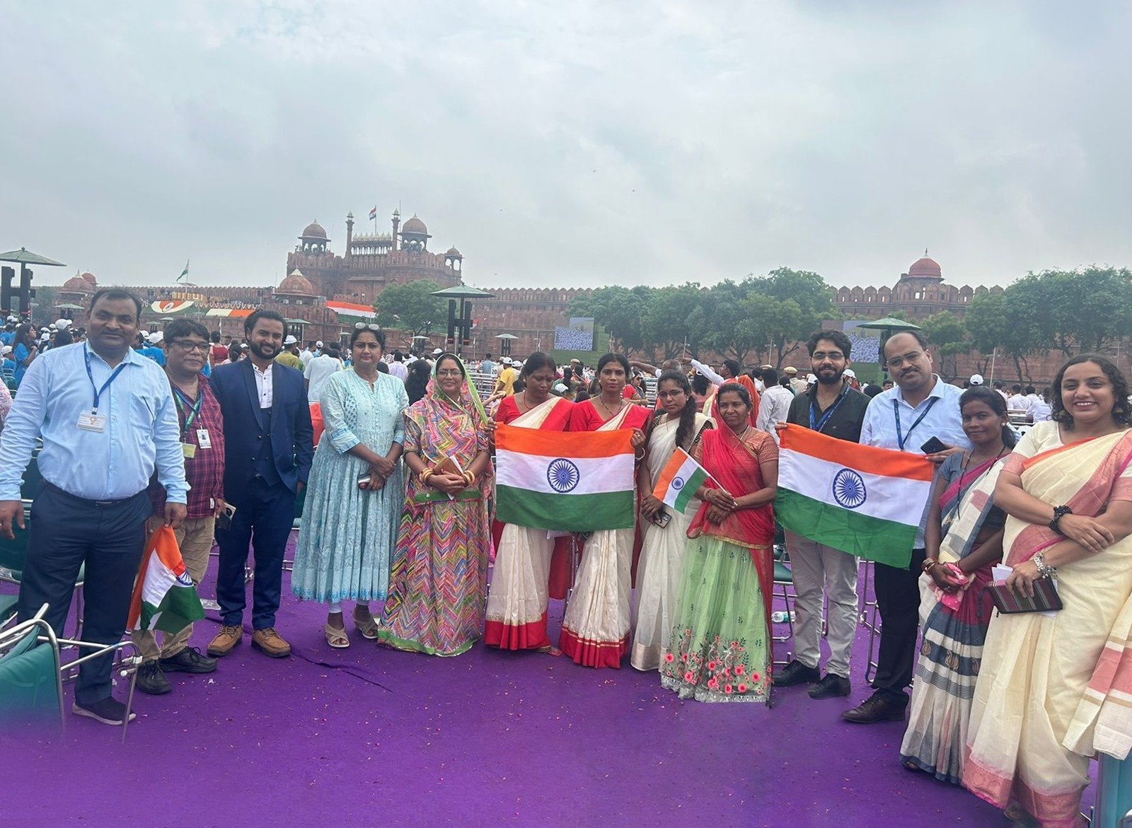 बालको से जुड़ी कृपा राठिया लाल किला समारोह में शामिल